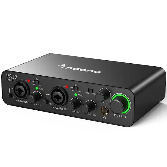 Maono PS22 Audio Interface Mixer 