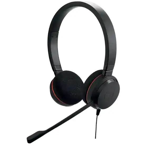Jabra Evolve 20 Stereo Wired Headphone 