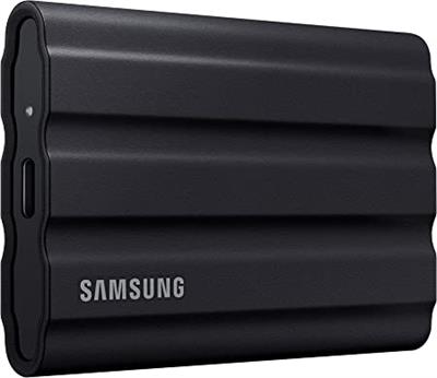 Samsung T7 4TB Shield ShockProof Portable SSD Black 