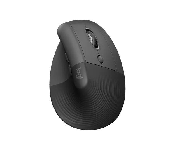 Logitech Lift Vertical Ergo Wireless Mouse - Graphite 