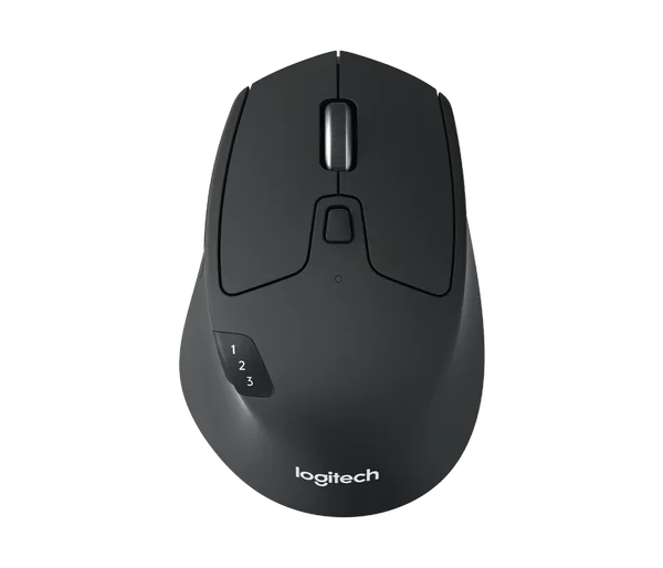 Logitech M720 Triathlon Multi Computer Wireless Mouse - Black 