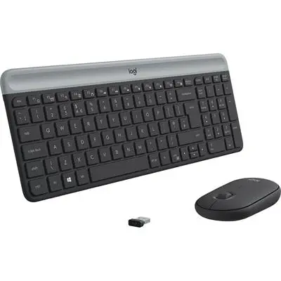 Logitech MK470 Slim Wireless Keyboard and Mouse Combo 