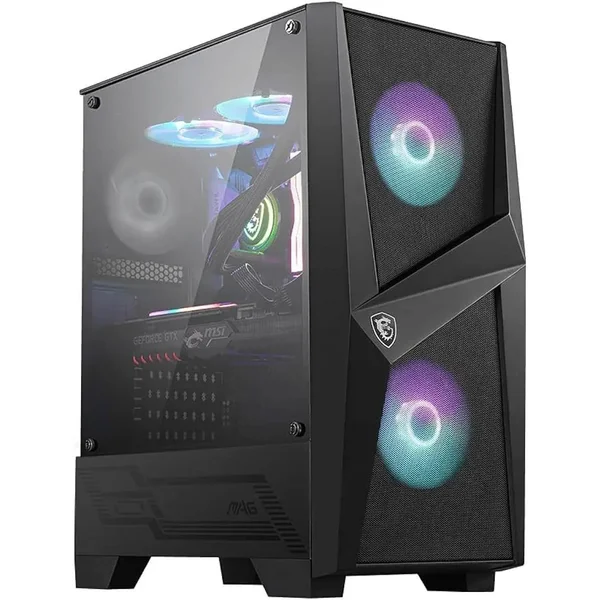MSI MAG Forge 100R ARGB Mid Tower PC Case 