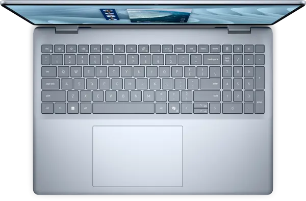 Dell 16 Plus 2-in-1 DB06250 Intel Core Ultra 7 256V 16GB 1TB SSD 16" WUXGA 2K x360 Touch Display Backlit KB FPR Win11 Ice Blue