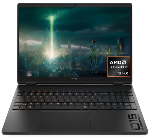 HP HyperX Omen 15 GB0090WM AMD Ryzen 9 8940HX 16GB 1TB SSD 15.3" WQXGA IPS 180Hz Display Nvidia RTX 5070 8GB Backlight KB Win11 Shadow Black 