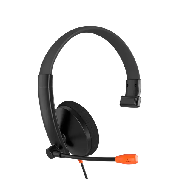 Meetion HP002 Single Ear Telephone Headset - Black 