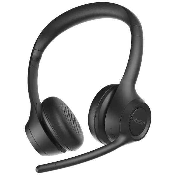 Meetion H390BT Wireless Telephone Headset - Black 