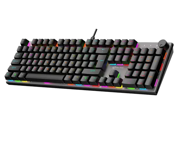 Meetion MK009 Pro Mechanical Wired Gaming Keyboard Red Switch - Black 