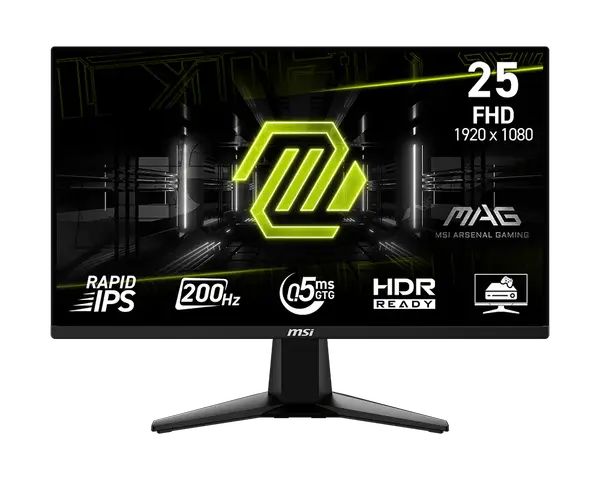 MSI MAG 255F E20 25" Rapid IPS 200Hz Gaming Monitor