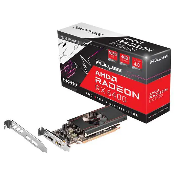 Sapphire Pulse Radeon RX 6400 4GB GDDR6