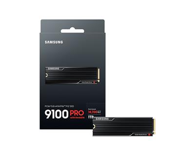 Samsung 1TB 9100 PRO With Heatsink - High-Speed & Reliable