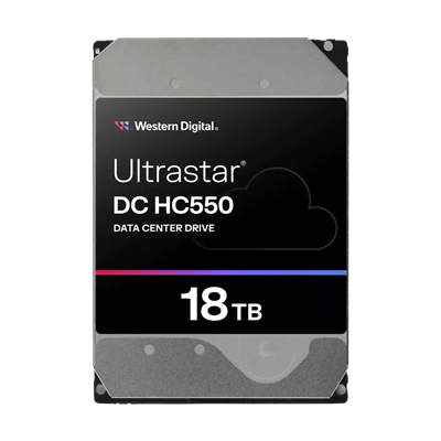 WD Ultrastar DC HC550 18TB