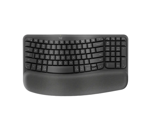 Logitech Wave Keys Wireless Keyboard - Graphite 