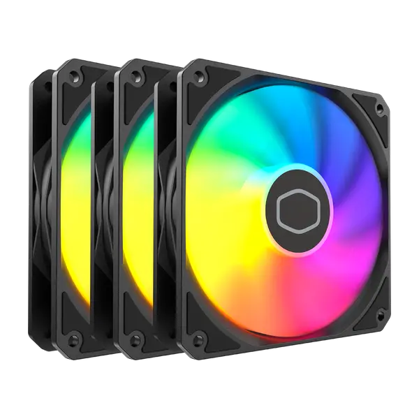 Cooler Master MF120 Lite ARGB 3 Pack Fan Kit - Black