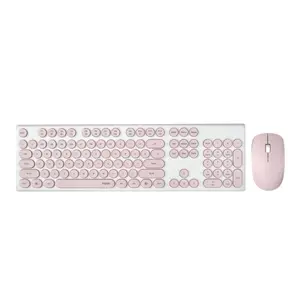 Rapoo X260 Wireless Keyboard & Mouse Combo - Pink 