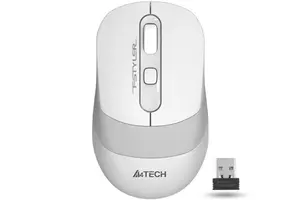 A4Tech FG10s Wireless Mouse - Grey - White