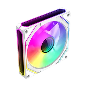 GameMax FN12A-S8I-RW Reverse 120mm ARGB Fan - White