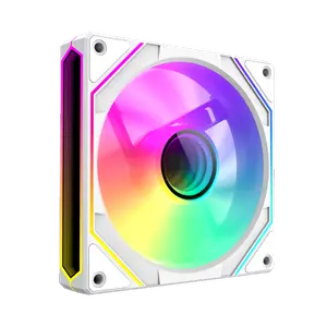 GameMax FN12A-S8I-RW Reverse 120mm ARGB Fan - White