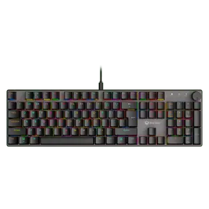 Meetion MK009 Pro Mechanical Wired Gaming Keyboard Red Switch - Black 