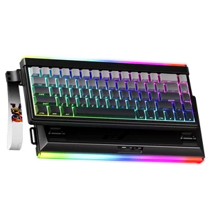 Meetion Vibekey B68 Membrane  Wireless Gaming Keyboard Membrane Key Switch - Black