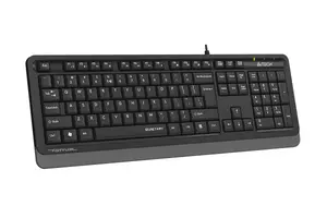 A4Tech FK10 QuietKey Multimedia Comfort Keyboard - Black