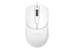 A4Tech OP-750S Wired Optical Mouse - Black - White 