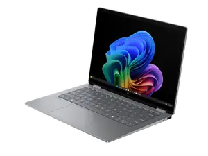 HP OmniBook X Flip 2 in 1 NGAI 14 - FM0143TU Intel Core Ultra 7 256V 16GB 512GB SSD 14" 2K Touchscreen X360 Display Intel Graphics Backlit KB Win11 Meteor Silver With Pen (Official Warranty)
