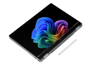 HP OmniBook X Flip 2 in 1 NGAI - FM0145TU Intel Core Ultra 5 226V 16GB 512GB SSD 14" 2K Touchscreen X360 Display Intel Graphics Backlit KB Windows 11 Meteor Silver With Pen (Official Warranty)