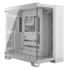 Corsair 6500X Mid-Tower Dual Chamber PC Case - White