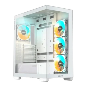 GIGABYTE GB-C500PI Panoramic Stealth Ice Mid-Tower Case