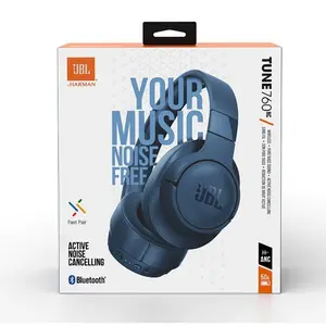 JBL Tune 760 NC Bluetooth Headphone - Blue 