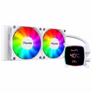 Thunder Polaris TRC DG240I CPU Cooler - Black - White 