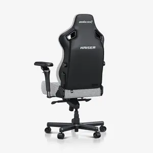 AndaSaet Kaiser 4 V2 L Gaming Chair Ash Gray Fabric - AD12YDDC-L-20-G-CF-03