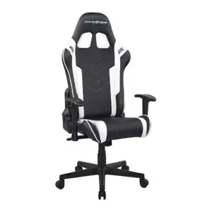 DxRACER Prince Series Gaming Chair Large Size - Black-White