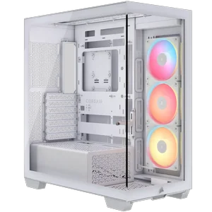 Corsair iCUE Link 3500X LX-R RGB Mid Tower PC Case - White 