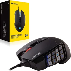 Corsair Scimitar RGB Elite Wired Gaming Mouse 