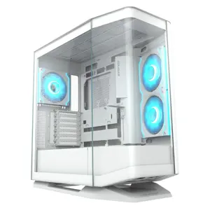 Cougar FV270 RGB E-ATX Mid Tower PC Case - White