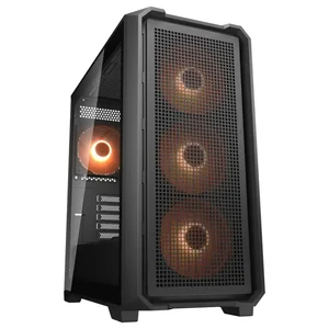 Cougar MX600 Mini V2 Pro Mini Tower mATX PC Gaming Case - Black 