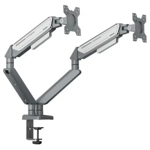 AndaSeat Stealth II Duo A6D-2S Monitor Arm Black/White - AD-W-A6D-2S-BW