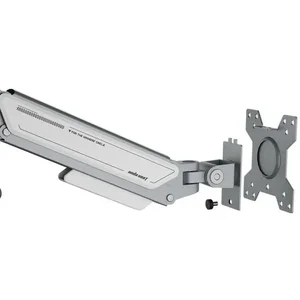 AndaSeat Stealth II A6D Single Monitor Arm Silver White - AD-W-A6D-1S-FW