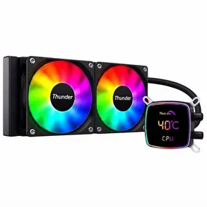 Thunder Polaris TRC DG240I CPU Cooler - Black - White 