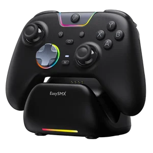 EasySMX X05 PRO With Dock Gaming Controller - Black - White 