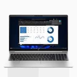 HP Probook 450 G10 Intel Core i7 13th Gen 16GB 512GB SSD 15.6" FHD Display Backlit KB Fingerprint Reader Dos Silver