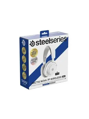 SteelSeries Artics Nova 7 Gen 2 Wireless Gaming Headphone - White 