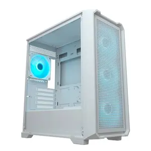 Cougar MX600 Mini V2 Pro Mini Tower mATX PC Gaming Case - White 