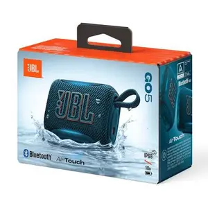 JBL GO 5 Portable Waterproof Wireless Speaker - Blue 