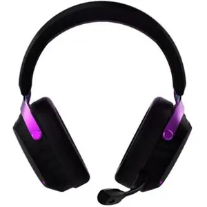 Zidli Wireless Gaming Headphone - Black/Purple 