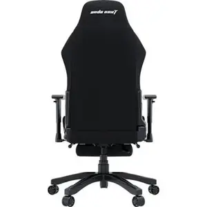 AndaSeat Luna Pro Large with Footrest Gaming Chair Black Fabric - AD18T-44-B-F