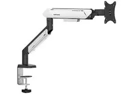 AndaSeat Stealth Pro II A9 Single Monitor Arm Black/White - AD-W-A9-1S-BW