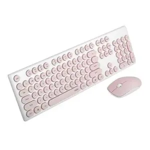 Rapoo X260 Wireless Keyboard & Mouse Combo - Pink 